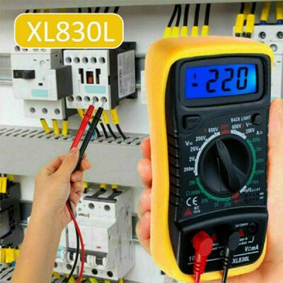 极速Multimeter Digital Multi TesteEr Voltmeter Ammeter Ohmme