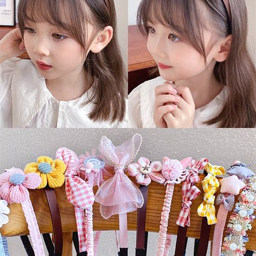 极速。儿童发箍2022新款不勒头网红发卡发捆女童头箍防Z滑小学生