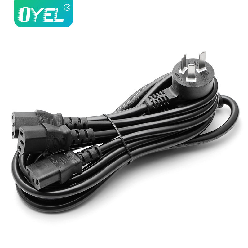 极速3C认证国标电源线一分二纯铜粗线一拖三机R箱品字三孔台式主,电子元器件市场,连接线,淘宝优惠券,粉丝福利购,淘宝优惠卷