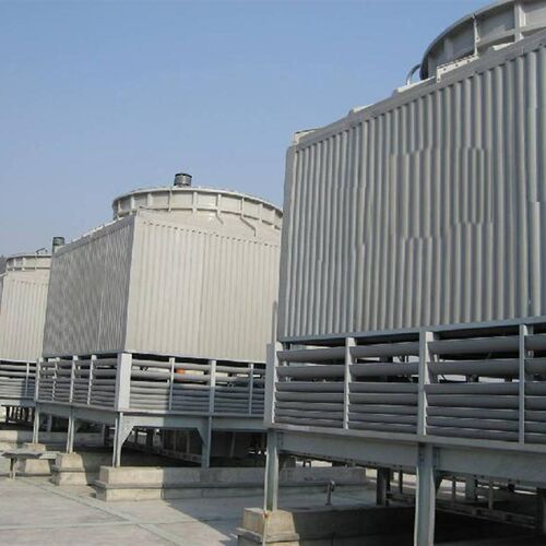 新品成都冷却塔100T制冷圆塔方塔质保一J年四川云南贵州甘肃冷水