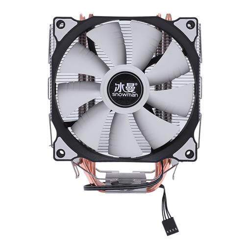 极速SNOWMAN MT4 CPU Cooler Mayster 5 Direct Contact Heatpipe