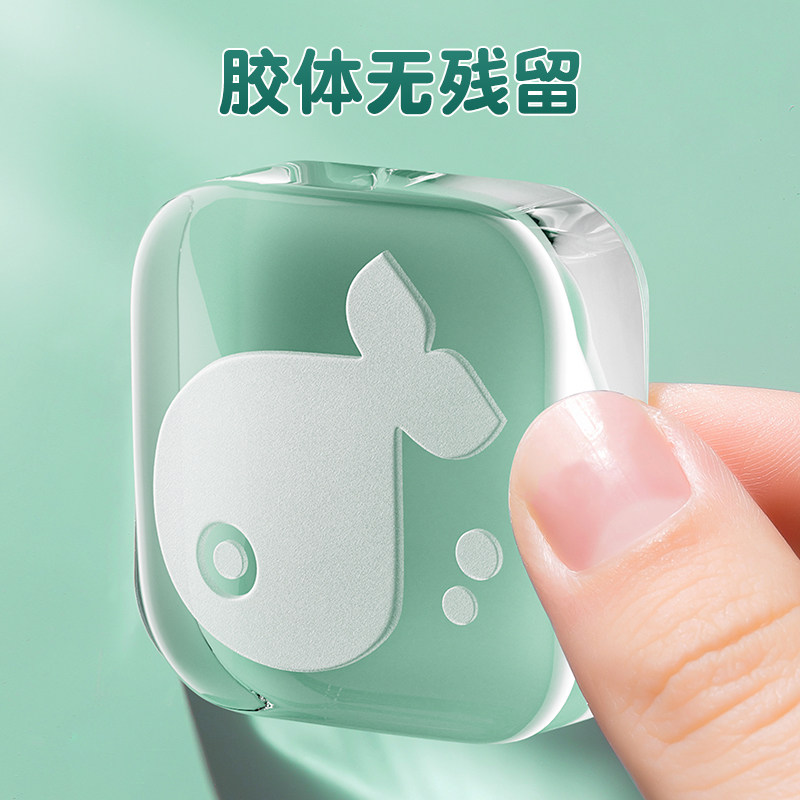 极速门把手防撞贴矽胶保护垫冰箱门防碰撞门後防磕V碰缓冲神器静