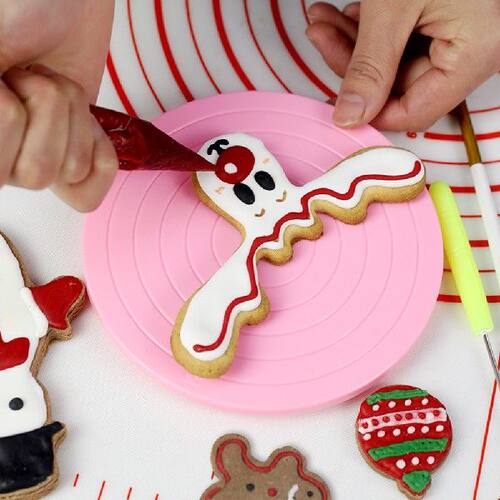 新品Hot Sale Cake Tourntable Pat Silicone Baking Mat For Cak