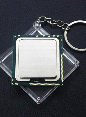 极速主板ccpu钥匙扣礼物展示吊坠芯片内存cpu保护壳盒套饰品创意
