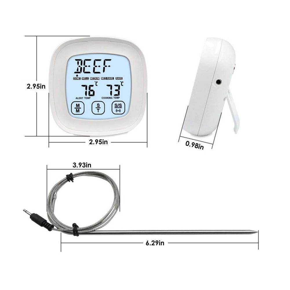新品Instant Read Meat ThermometeDr Professional Timer Probe