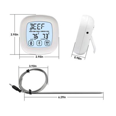 新品Instant Read Meat ThermometeDr Professional Timer Probe
