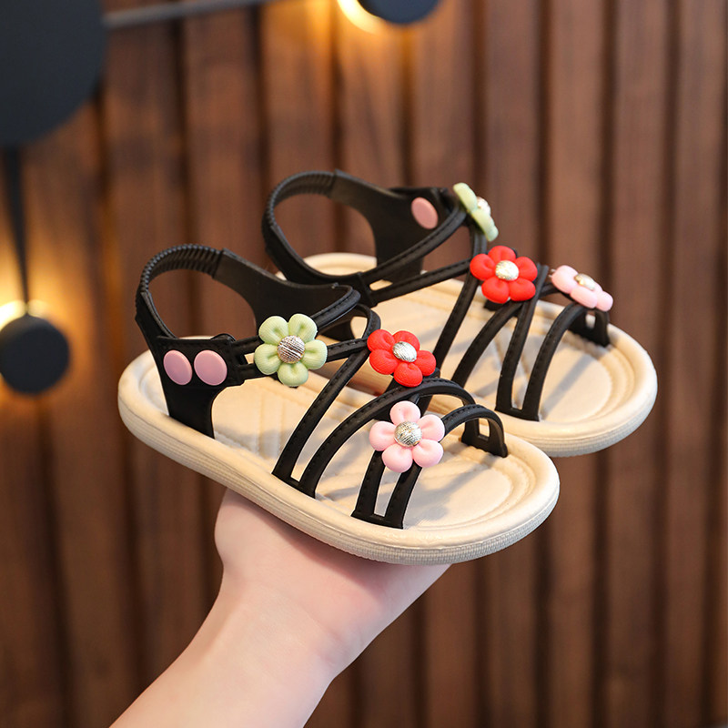 极速I女宝e凉鞋夏款小童女鞋2023新款软底防滑女孩宝宝中大童儿童