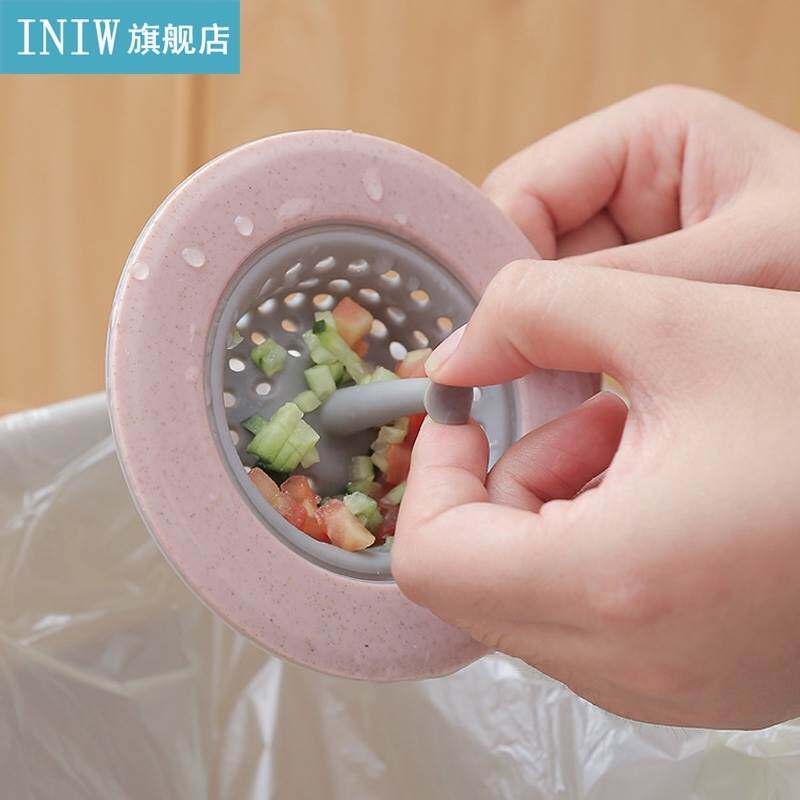 新品Kitchen Sink Strainer Silzicone Wheat Straw Bathroom Sin