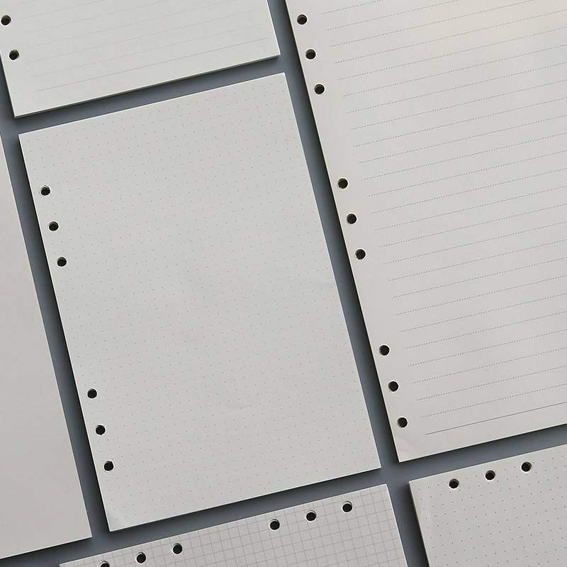 极速笔记本子b59孔活页本a44孔D6活页纸固定夹办公便携好看活页本