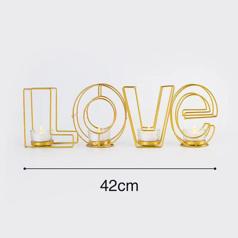 极速北欧现代简约k烛台客厅家居酒柜装饰品摆件办公室桌面小摆设