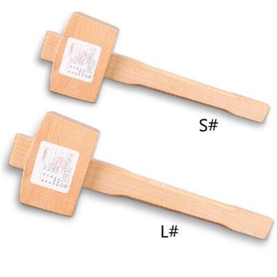 极速Qualitey Beech Solid Carpenter Wood Wooden Mallet Hammer