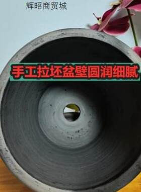 极速老式土陶盆泥盆花盆泥瓦花盆老款水缸老式土瓦盆Y老式土陶罐