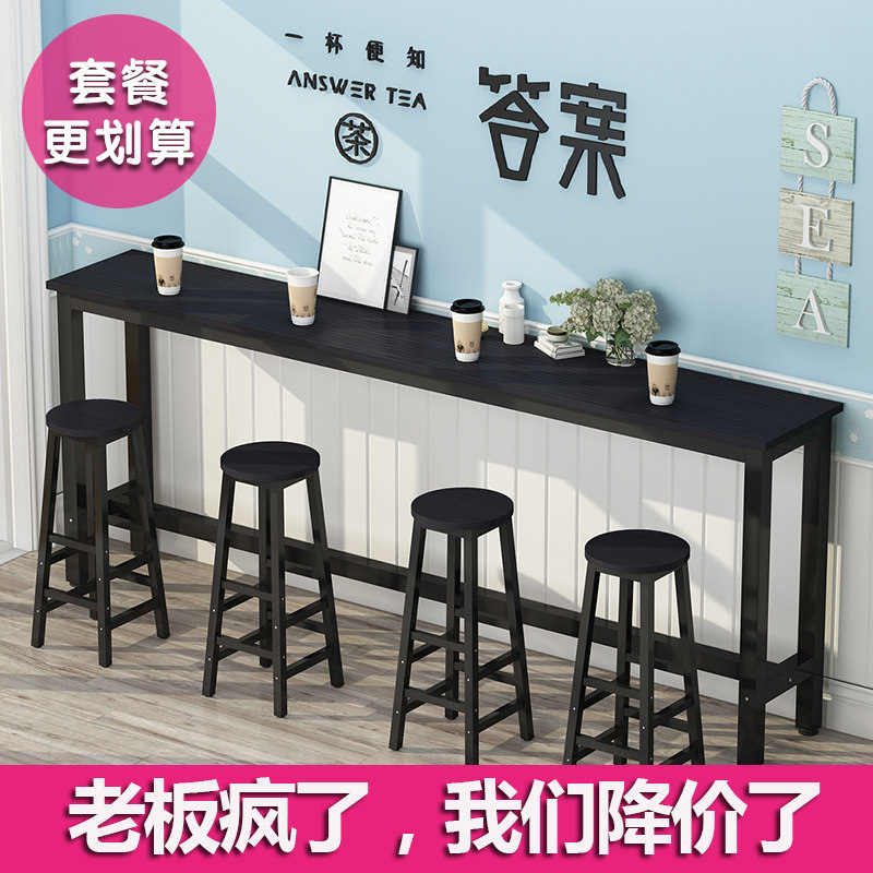 新品By the wall counter household partition long barX table