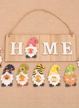 极速New woodhen DIY roeplaceable 1dor hanger home endant Chr