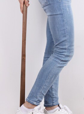 新品Blacck walnut shoehorn log super long shoehorn solid woo