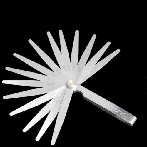 新品Anti-Rust Feeler Gauge16 Bzlade Multi-Function Gap Feele