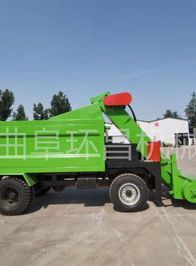 大规模养殖棚清粪车牛 牛养舍地殖QEI面刮粪车