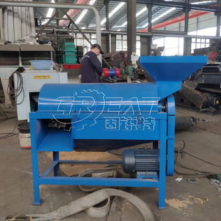 布料纤维提取机 编织网提丝机 板结棉花打散机 塑料纤维打散机