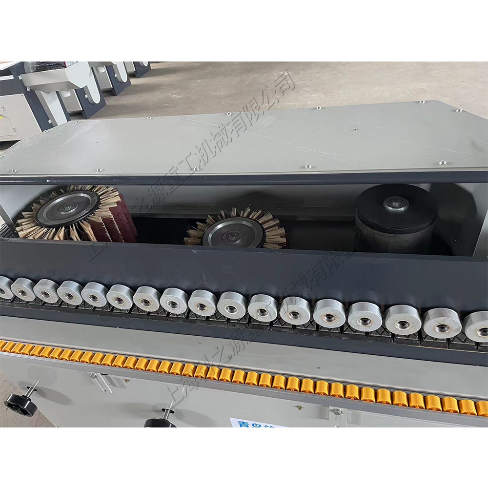 木板底漆砂光打磨机 自动上下调节侧边抛光机 木板木门抛光打磨机