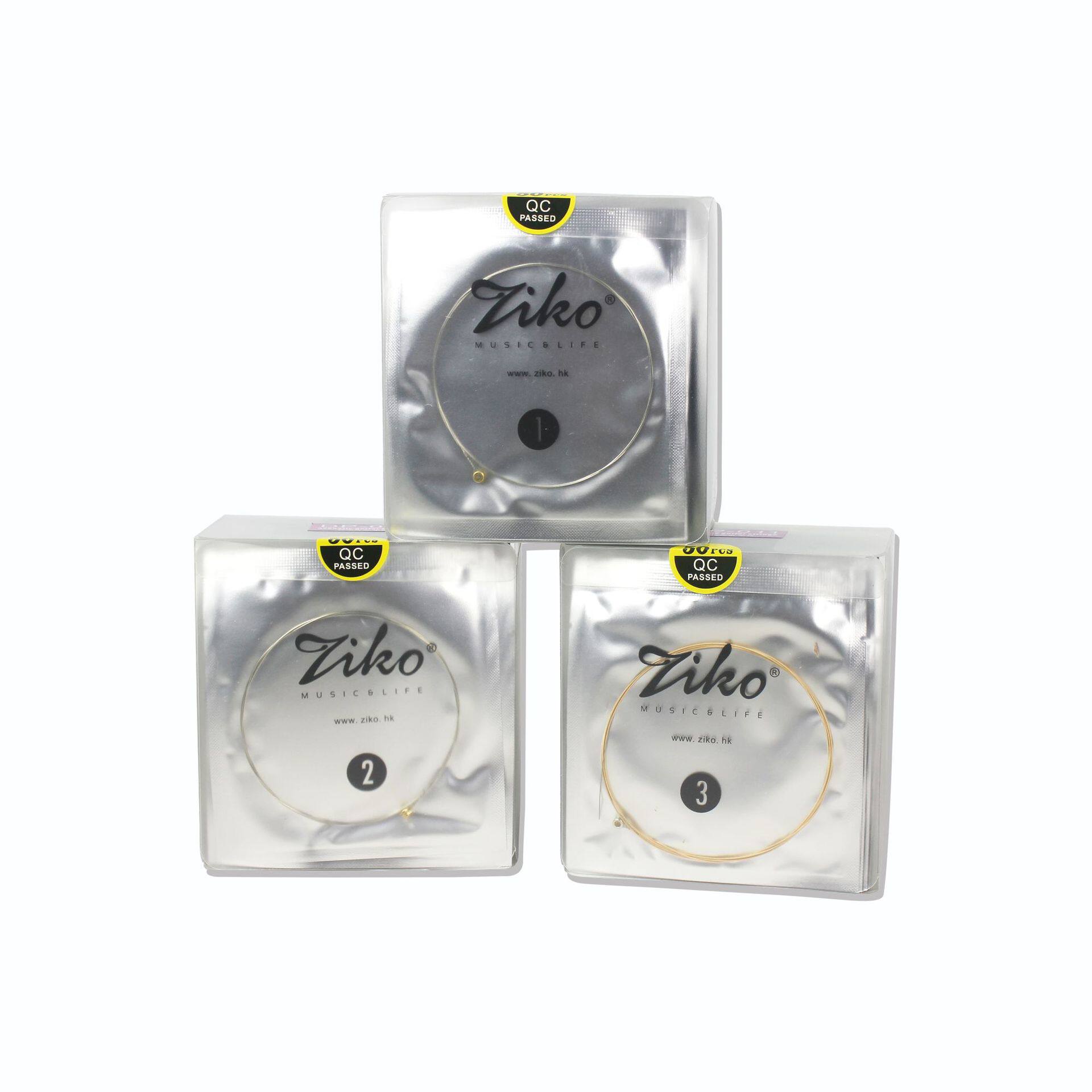 ZIKO立欧琴弦DP系列磷青铜民谣木吉他弦1号2号3号 单弦50条一盒