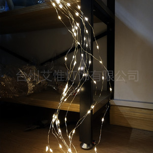 2020年新款 饰彩灯 LED铜线窗帘灯流水瀑布窗帘灯串卧室挂灯节日装