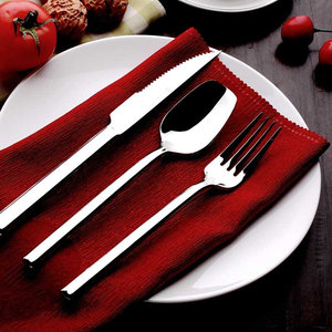 德国yayoda刀叉勺三件套西餐厅餐具刀叉套装牛排不锈钢刀叉俩件套