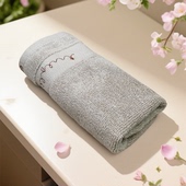 是帛品牌官方直营纯棉儿童毛巾吸水柔软粉色洗脸家用易洗面巾粉蓝