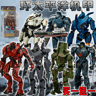 环太平洋机甲模型复仇联盟流浪者阿尔法探戈狼尤里卡手办摆件玩具