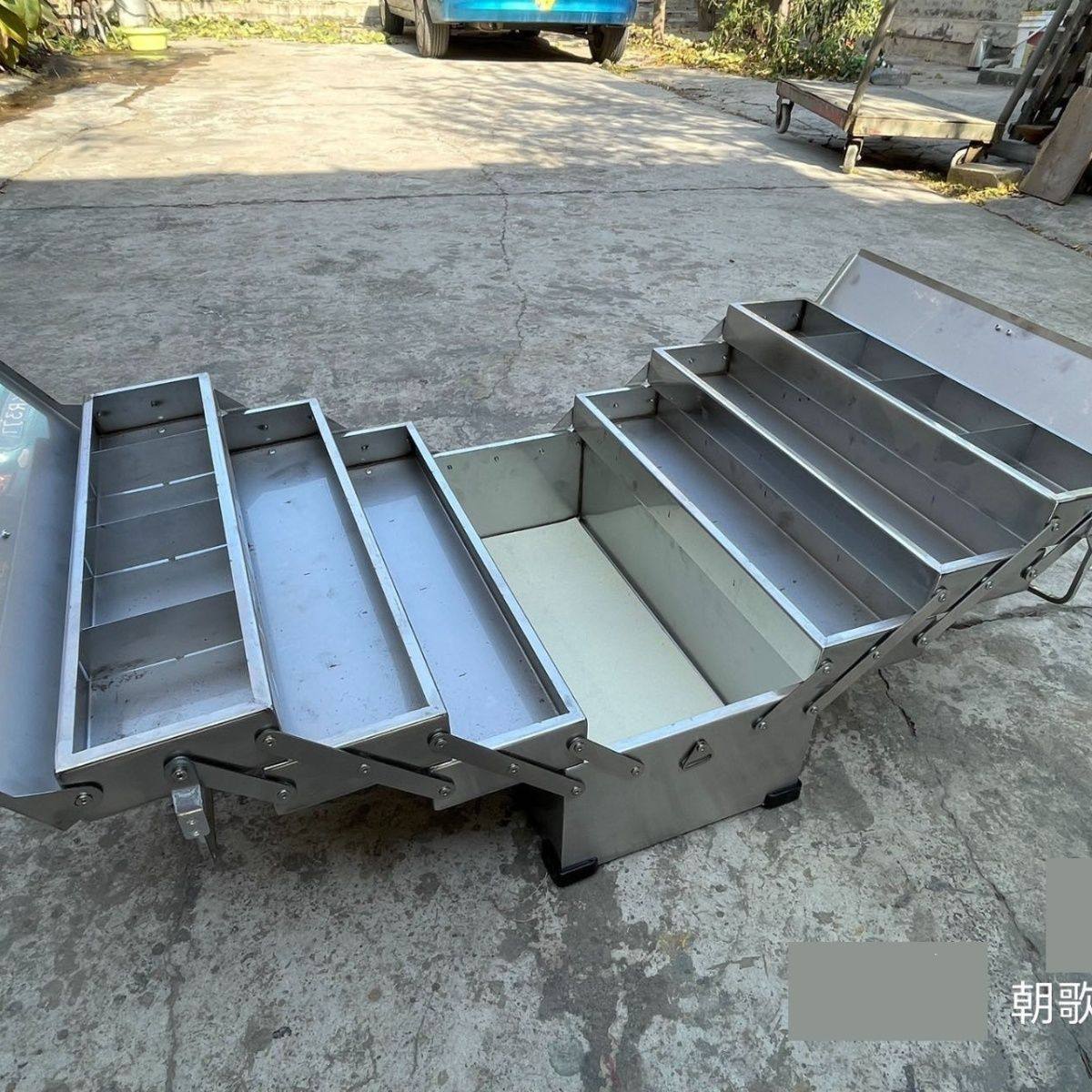 可定做 真正满焊 304/201不锈钢折叠工具箱电工箱手提箱,五金/工具,五金工具箱/五金收纳箱,淘宝优惠券,粉丝福利购,淘宝优惠卷