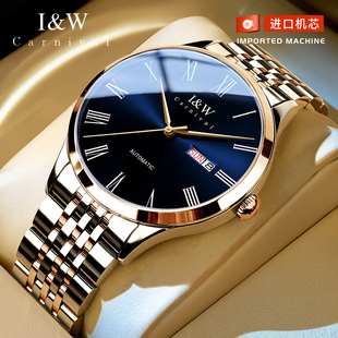 瑞士新款 机械手表进口机芯名表简约高级轻奢腕表十大 iw爱沃驰男士