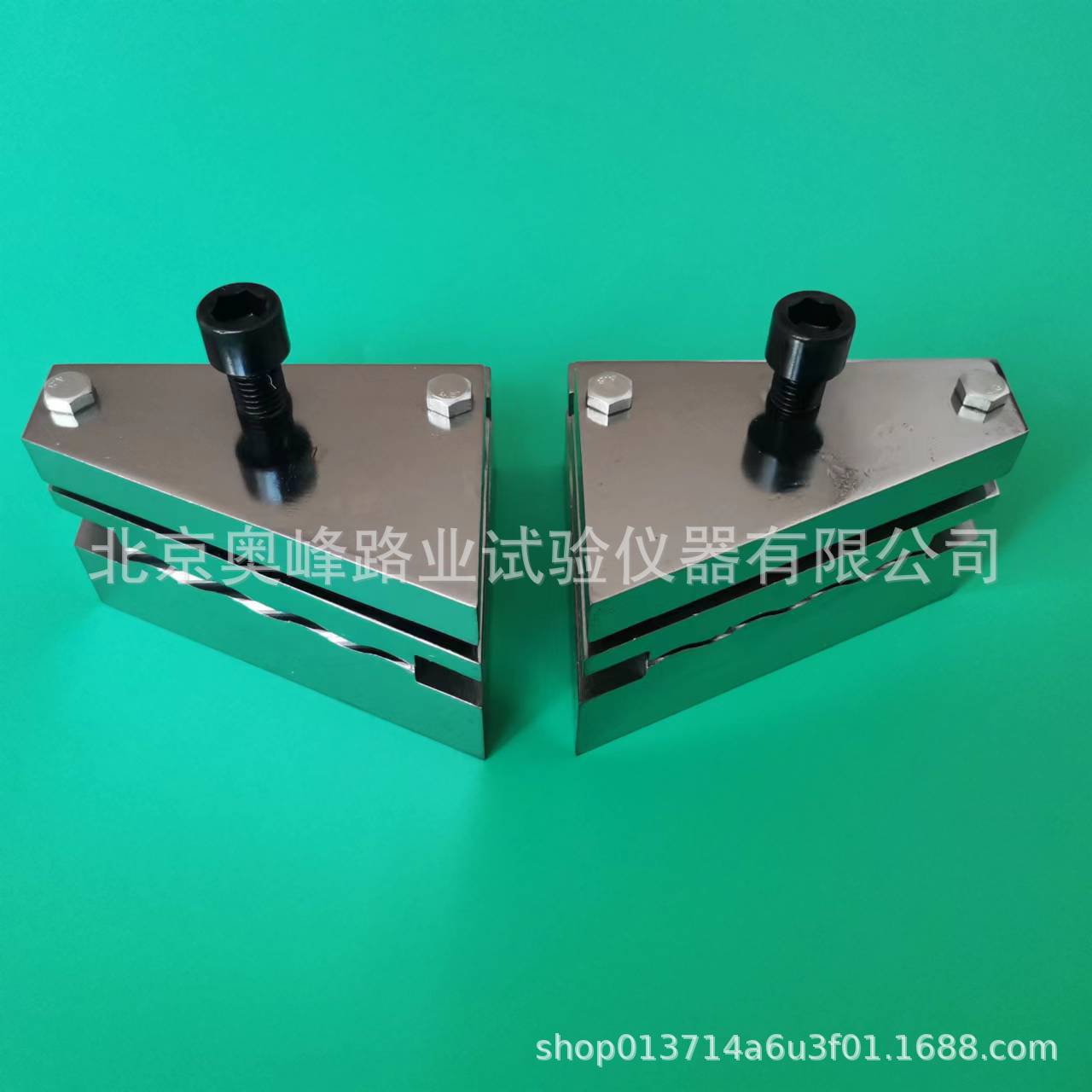 土工布梯形撕裂夹具土工布宽条拉伸夹具土工布顶破刺破装置