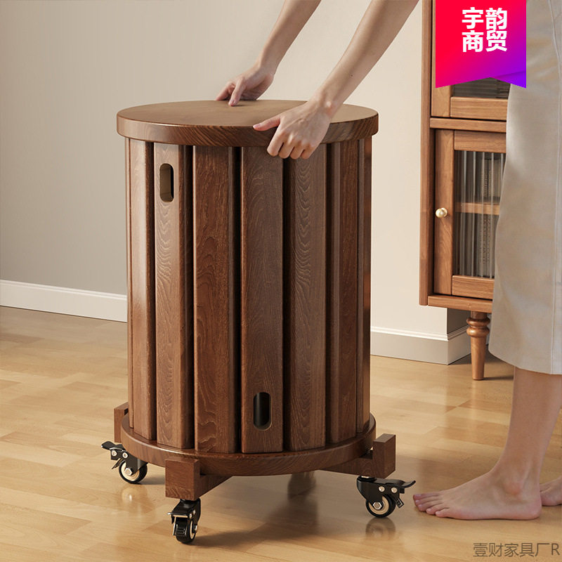 实木凳子可叠放家用板凳收纳组合叠叠凳餐厅小凳子客人备用茶几凳