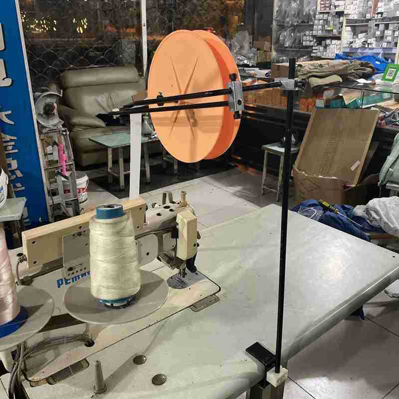 缝纫机绷缝机拉筒包边带转盘 多针机立式捆条盘滚条盘 橡筋盘托盘
