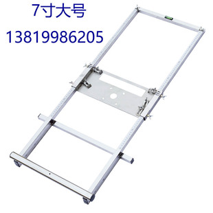 厂家7寸大号切割机裁板架木工改装 修工具 定位架云石机切割靠山装