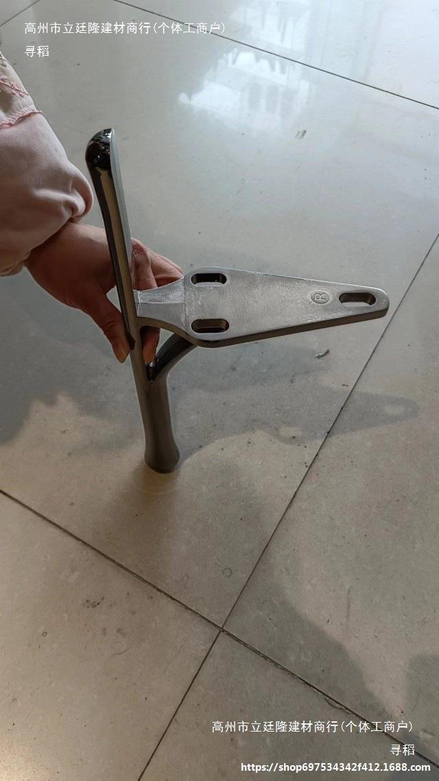 欧式铝合金金属柜脚金色沙发脚电视柜黑色茶几腿酒柜腿家具配件