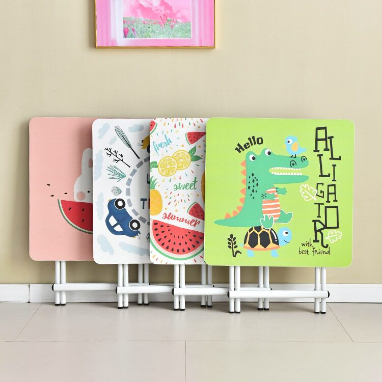 折叠方桌便携家用小户型餐桌
