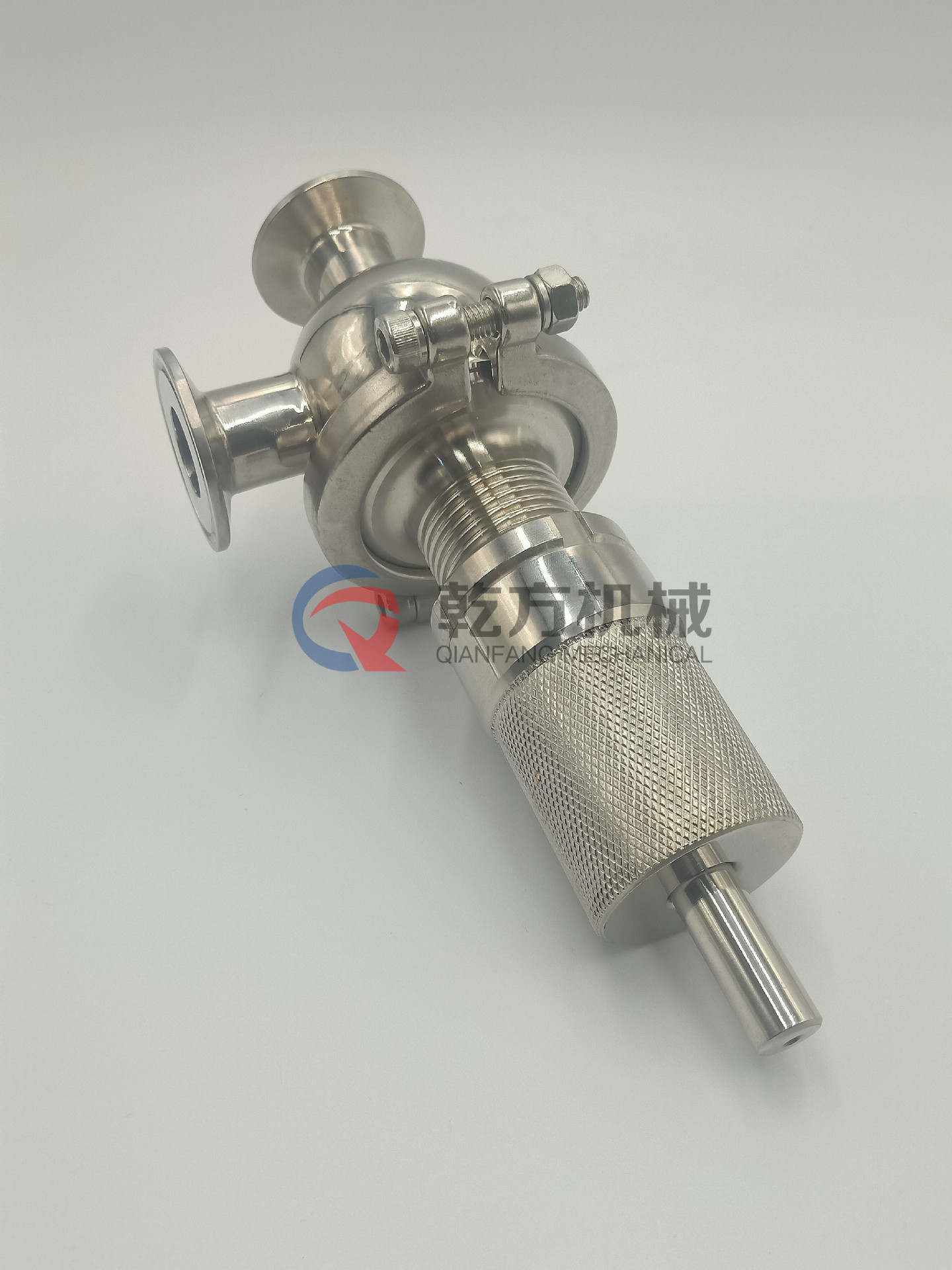 卫生级304焊接阀A81X-10P卡箍阀制药厂罐阀溢流阀