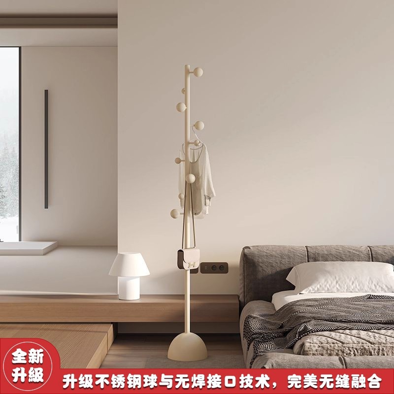 衣架落地卧室客厅网红挂衣架玄关门口家用架子简易衣服挂架衣帽架