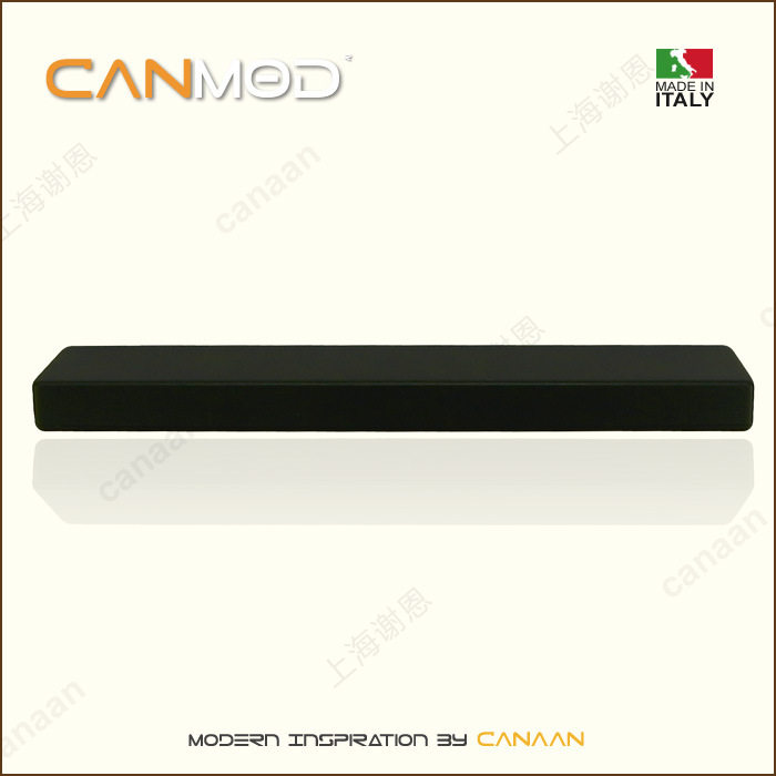 Canmod迦南原装意大利进口 环保ABS塑料哑黑色抽屉柜门拉手PL8079