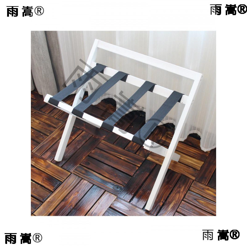 实木折叠酒店客用行李架