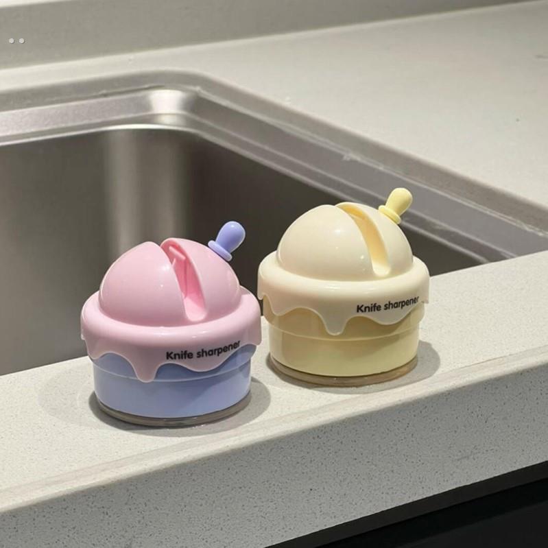 【新家的100个快递】冰淇淋磨刀石家用厨房菜刀剪刀多功能磨刀器