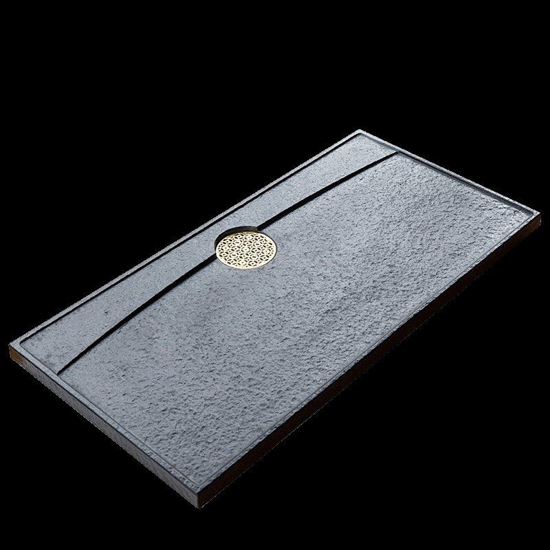 天然乌金石茶盘整块石头简约家用中式石材茶台大小号茶海茶具套装,餐饮具,整套茶具,淘宝优惠券,粉丝福利购,淘宝优惠卷