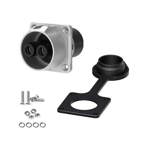 航空插头 MJ32自锁2P推拉自锁 IP67工业大电流120A600V防水连接器
