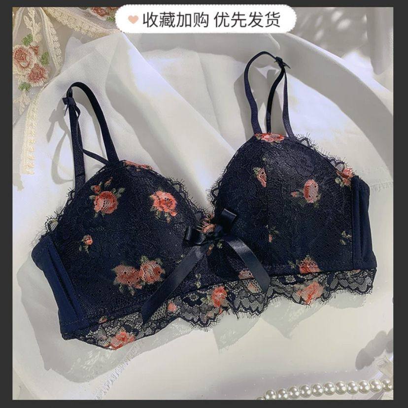 甜心BABY聚拢内衣 上托无钢圈文胸罩套装 清新小碎花可爱少女内衣,女士内衣/男士内衣/家居服,少女文胸,淘宝优惠券,粉丝福利购,淘宝优惠卷