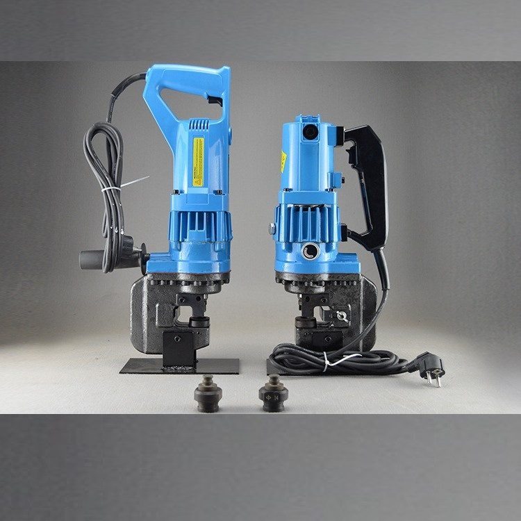 山东工厂现货批发小型手提冲孔机 新款板材角铁用液压打孔机