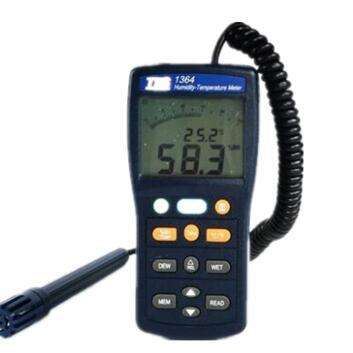泰仕TES-1364 记忆式温湿度计