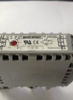 10 121.12 24VAC-DC entrelec 继电器