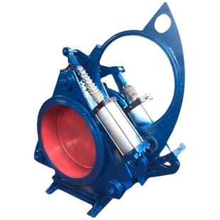 可联网控制 自动化 F643X气动扇形盲板阀 耐温高