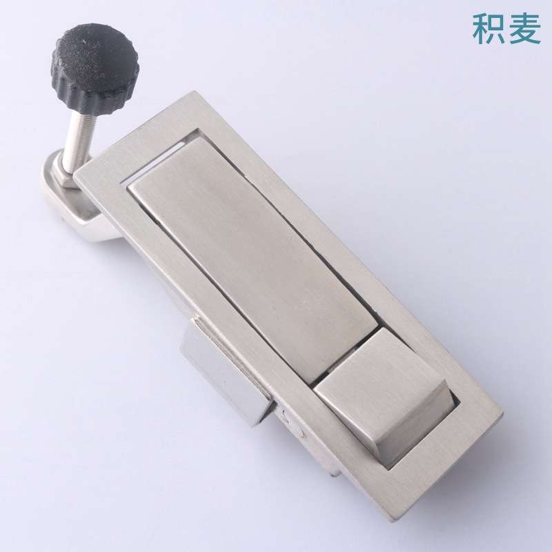 MS708-2-3不锈钢平面锁配电箱机柜锁 空压机锁开关柜门锁工业柜锁