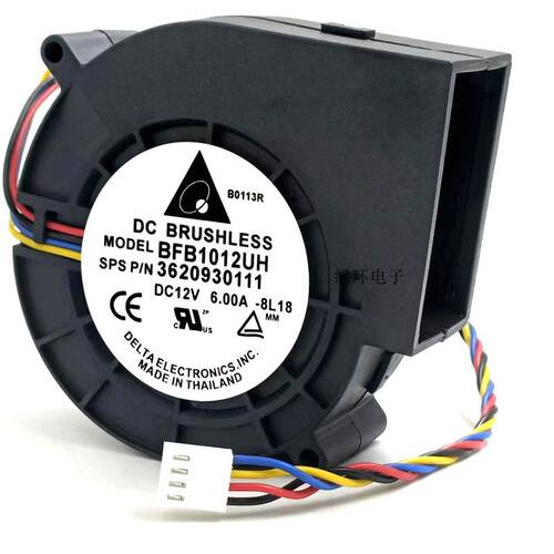 12V 6A BFB1012UH   直流 大风量烧烤炉 玩偶 气模 涡 轮鼓风机